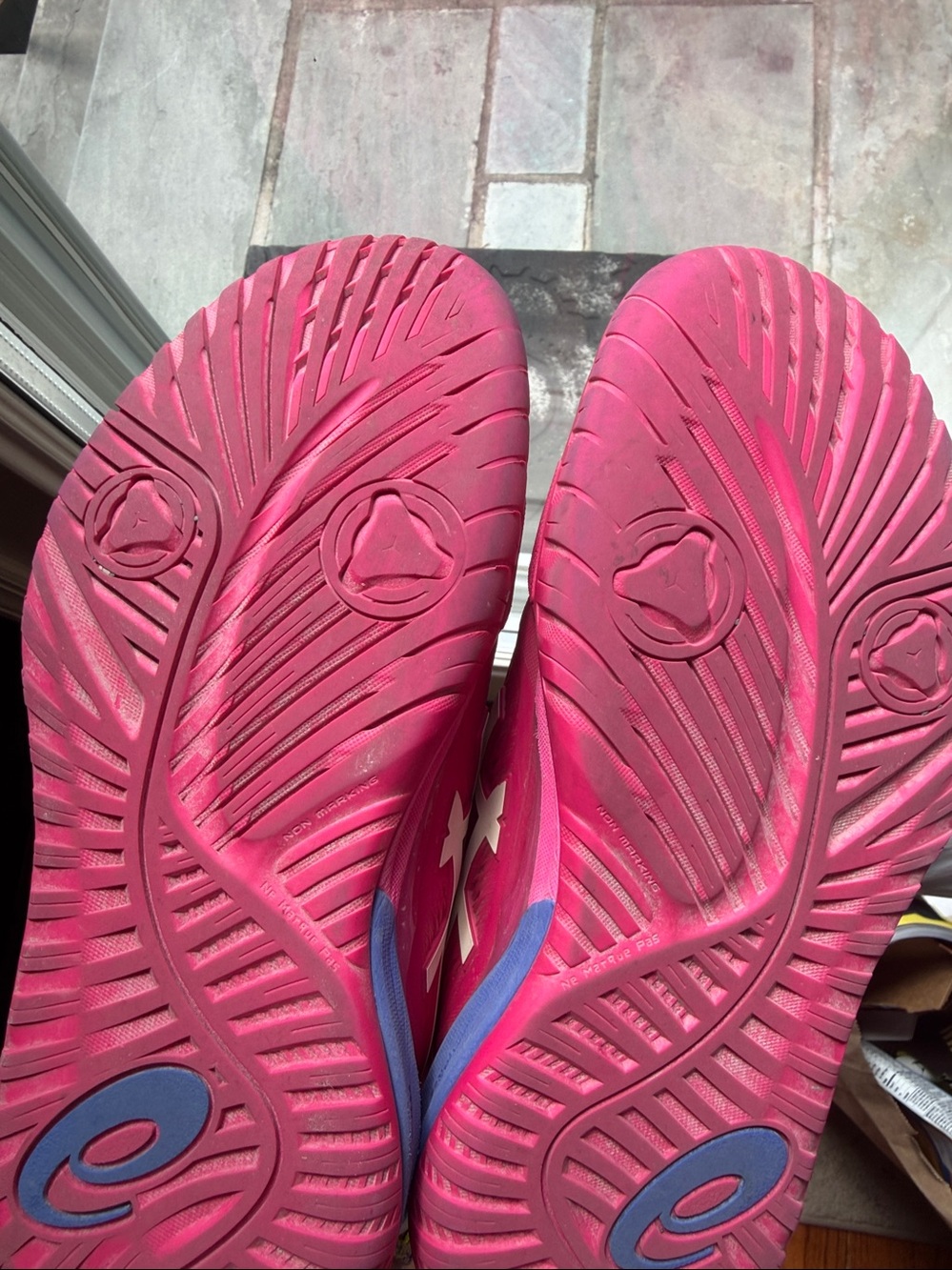 ASICS Hot Pink Women's Athletic Running/Tennis Sneakers - Picture 8 of 9